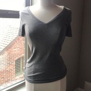 Soft gray tee
